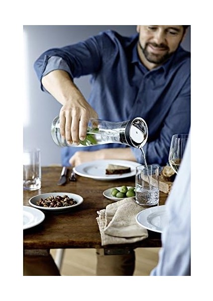 Cam Siyah Kapaklı Karaf 1 Lt fiyatları