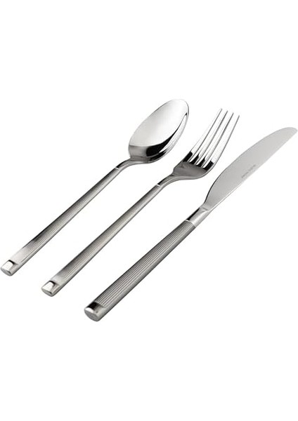 Concept LINE18 Parça Çatal Kaşık Bıçak Takımı Parlak Metal