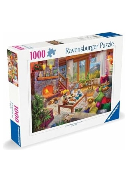 , 1000P Puzzle Huzurlu Oturma Odası, Yetişkin Puzzle