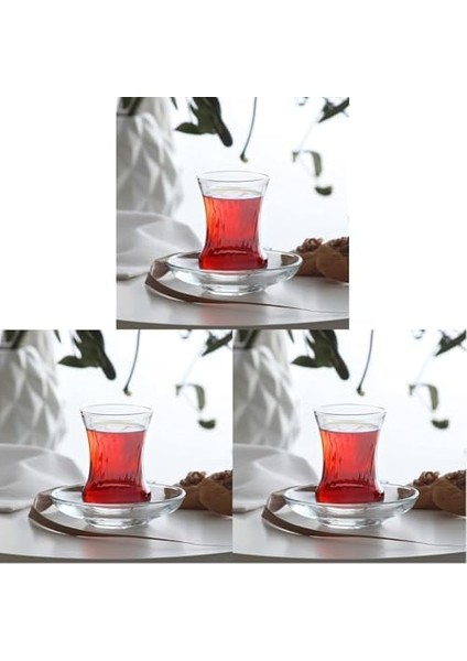 Lav Inci 6&apos;lı Çay Bardağı 3lü Paket fiyatları