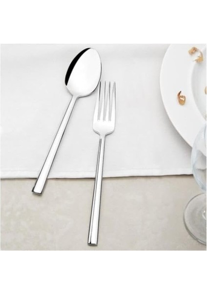 Dalyan Sade 60 Parça Çatal Kaşık Takımı