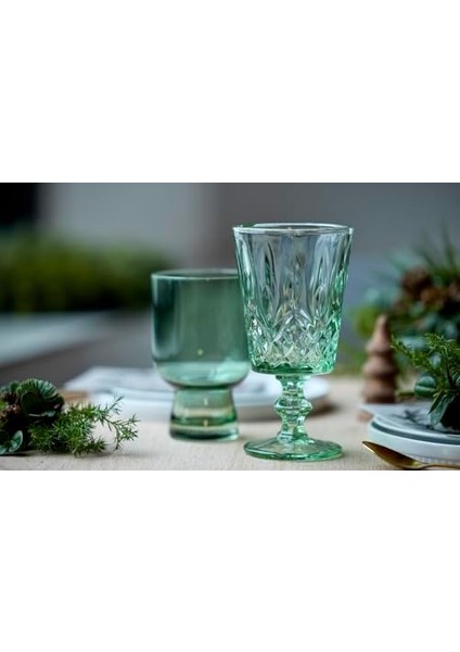 Glas Sorrento Şarap Kadehi 4 Adet 29 cl Yeşil