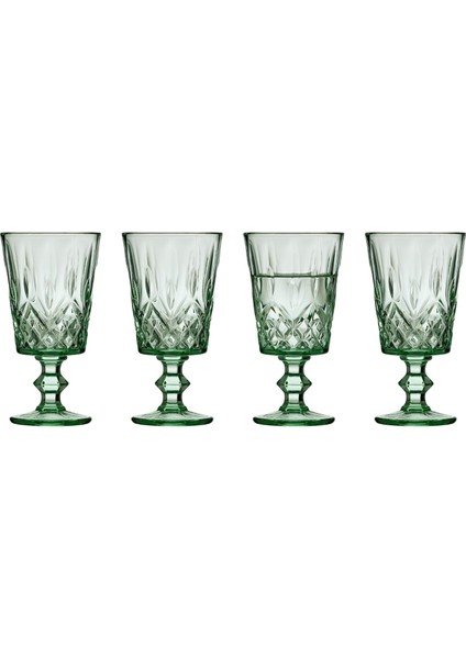 Glas Sorrento Şarap Kadehi 4 Adet 29 cl Yeşil modelleri
