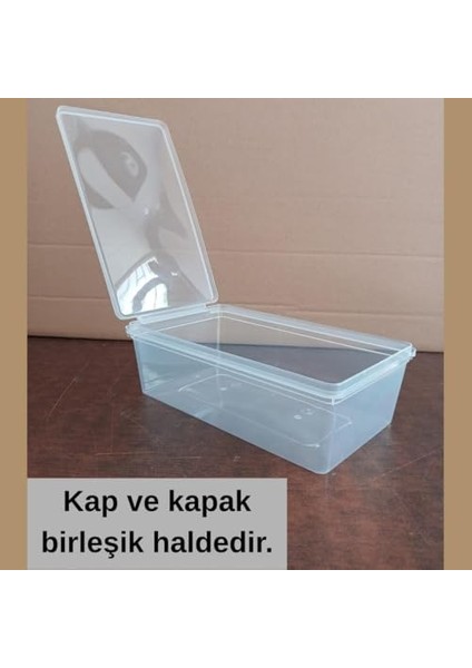 Buzdolabı Saklama Kabı, Kendinden Kapaklı Derin Dondurucu Kabı, Buzluk Kutusu, Dolap Organizeri, Mutfak Düzenleyici, Bpa Free (10, Şeffaf, 2000 Ml) modelleri