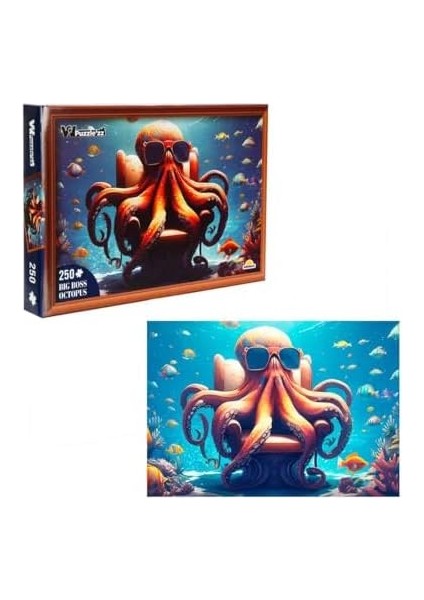 Puzzle 250 Big Boss Octopus