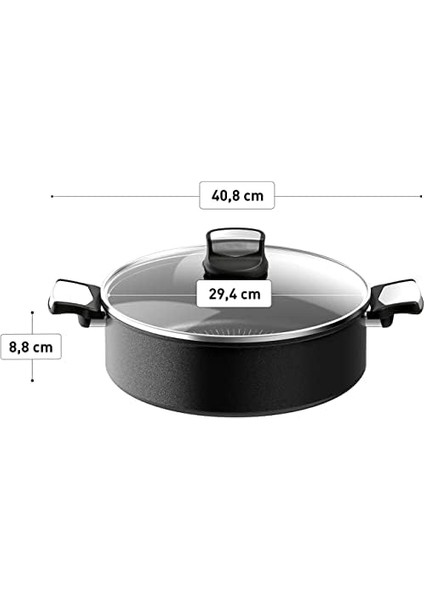 Titanyum 6x Unlimitedone 28 cm Indüksiyon Tabanlı Kısa Tencere - 2100119618 modelleri