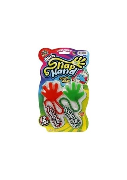 Oyuncak CLZ193 Jaru 2li Eğlenceli Yapışkan El 1 Paket