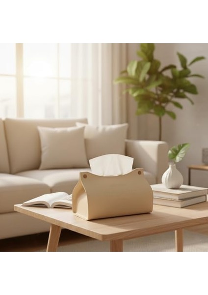 Masa Üstü Deri Peçetelik – Şık ve Dayanıklı Servis Peçete Tutucu, Mutfak, Yemek Masası, Banyo ve Ofis Kullanımı Için Dekoratif Deri Peçete Kutusu (Sütlü Kahve) modelleri