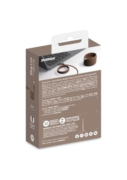 DC61L2 Mag.link 60W Usb-C To Usb-C Magnetic Cable