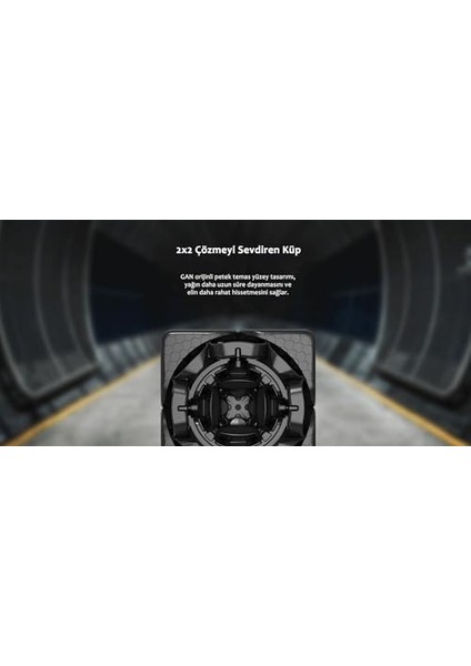 Gan 249 V2 2x2 Hızlı Rubik Küp Zeka Küpü (Etiketsiz) Türkiye Resmi Satıcısı fiyatları