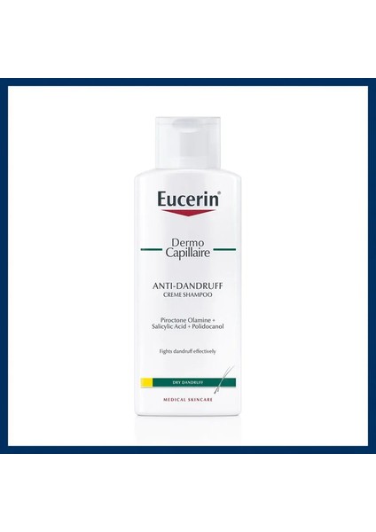 Dermocapillaire Kuru Saç Derisi Için Kepek Önleyici Şampuan 250 ml fiyatları