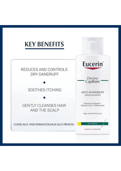 Dermocapillaire Kuru Saç Derisi Için Kepek Önleyici Şampuan 250 ml fırsatları