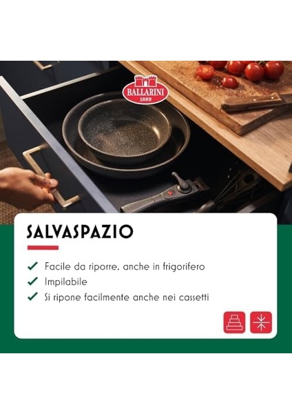 Torre Kızartma Tavası, 24 Cm, Seramik Kaplama, Indüksiyonlu Ocaklara Uygun, Çıkarılabilir Sap, Alüminyum fiyatları