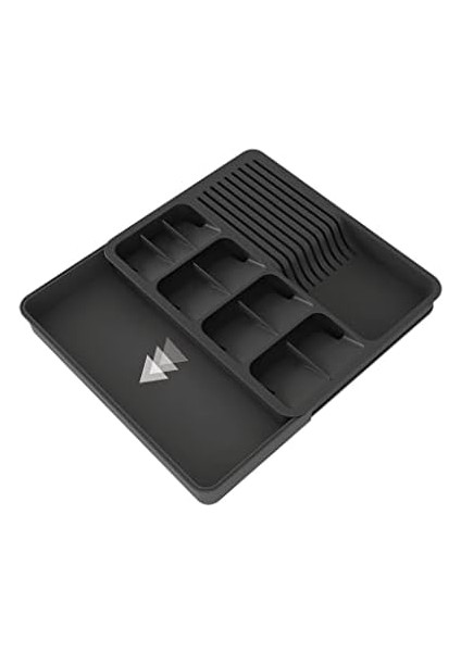 Genişleyebilir Çekmeci Içi Düzenleyici Ayarlanabilir Kaşıklık ve Bıçaklık Seti modelleri