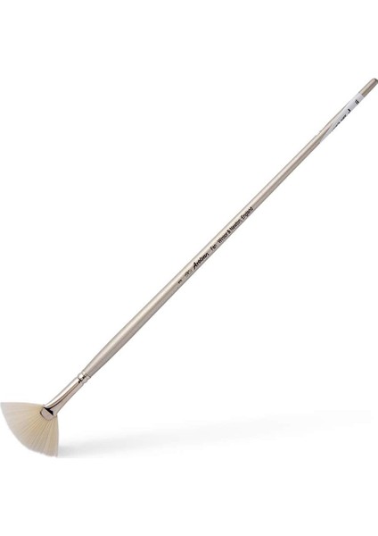 & Newton 5528003 Artisan Sentetik Elyaf - Domuz Kıllarının Performans Özellikleri ile Fırça, Sağlam ve Dayanıklı, Kalın Sıvı Yağlar Için Mükemmel - Boya - Yelpaze Fırçası - Uzun Sap No.3 modelleri