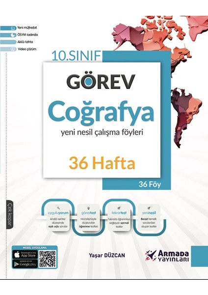 10. Sınıf Görev Coğrafya Yeni Nesil Çalışma Föyleri 36 Hafta