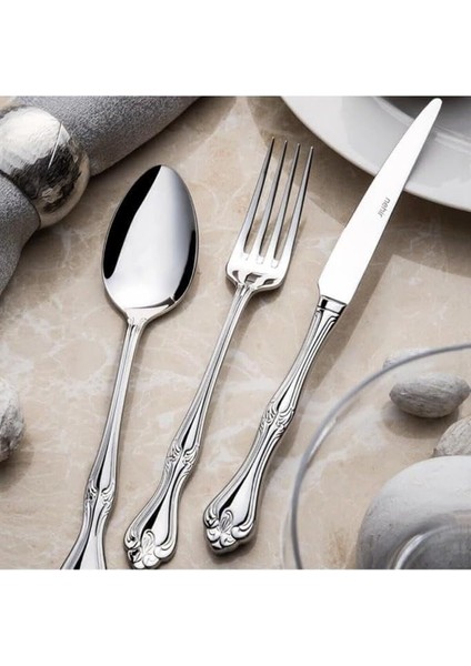 Lalezar Çatal Kaşık Bıçak Takımı Seti - 84 Parça Deri Kutulu Kaşık Seti fiyatları