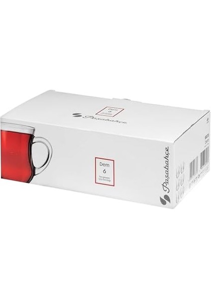 Paşabahçe Dem Fıncan/kupa 142 cc 6&apos;lı Hediyelik Kutu modelleri