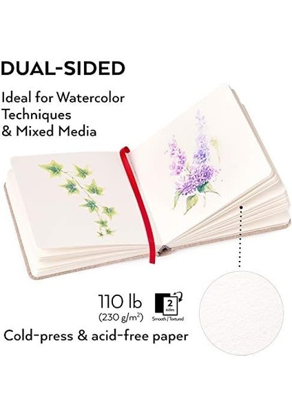 Arteza Eskiz Defteri, 3&apos;lü Paket, Her Biri 88 Sayfa, 13,5 x 12,5 Cm, Bej Kitabı, Ciltli Kapak 110LBS/230 Gsm Defter fiyatları