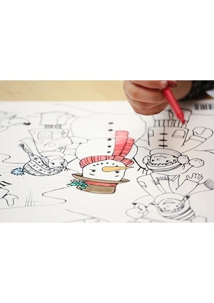 Çocuk Mat 40X40CM - Karlı Bir Gün fiyatları