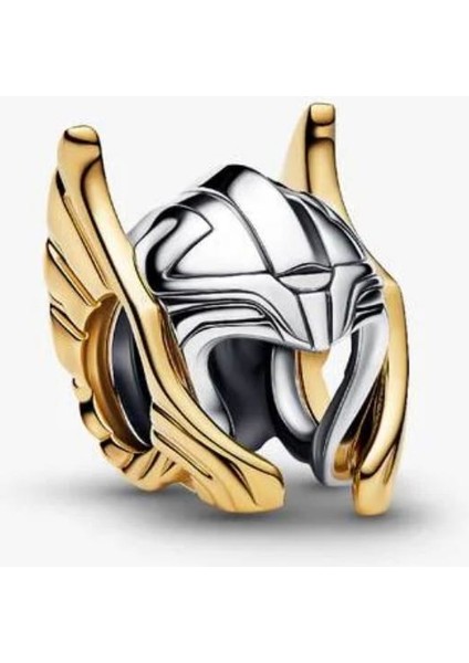 Marvel Thor Kask Charm S925 Ayar