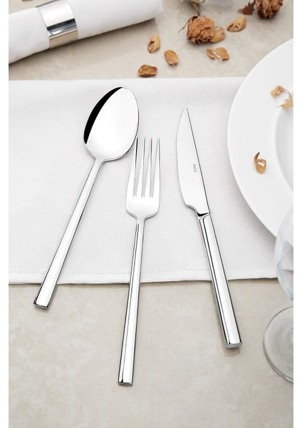 Nehir Dalyan Sade 12 Kişilik 89 Parça Deri Kutulu Çatal Kaşık Bıçak Takımı fiyatları