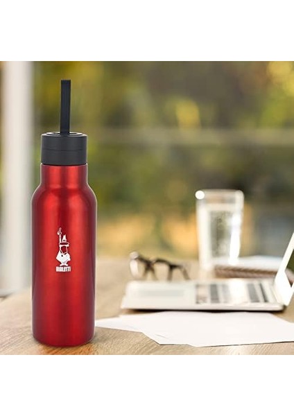 - Termal Şişe - 500ML - Kırmızı Renk - Paslanmaz Çelik - Çift Katmanlı - 12 Saat 24 Saat Soğuk Tutar - Hava Geçirmez Vidalı Kapak Özelliği - Özel Silikon Conta Sayesinde Sızdırmaz Şişe fiyatları