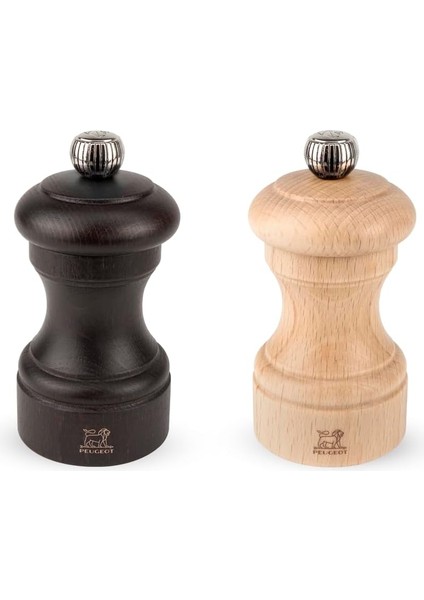 2/22594 Bistro Karabiber/tuz Değirmeni Ahşap, Doğal, 5 x 5 x 10 cm