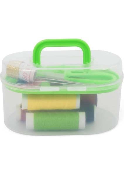 Mini Dikiş Seti Kutusu 18 Parça – Iplik, Iğne,, Düğme, Mezura, Taşınabilir Dikiş Aksesuar Seti – Seyahat ve Ev Için Dikiş Takımı fiyatları