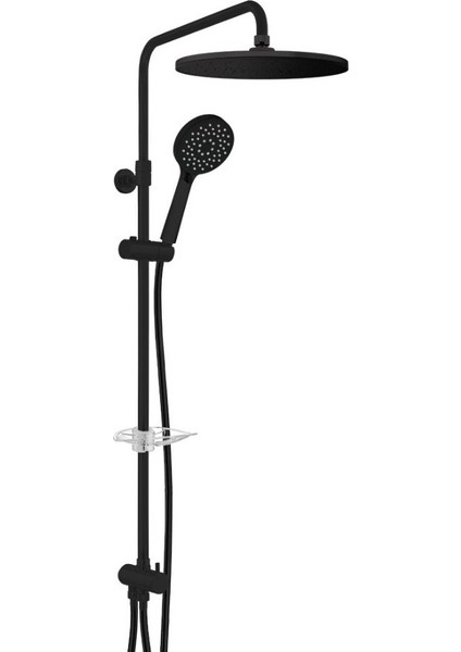 Dalia Plus Mat Siyah Teleskobik Duş Seti 102158040C1