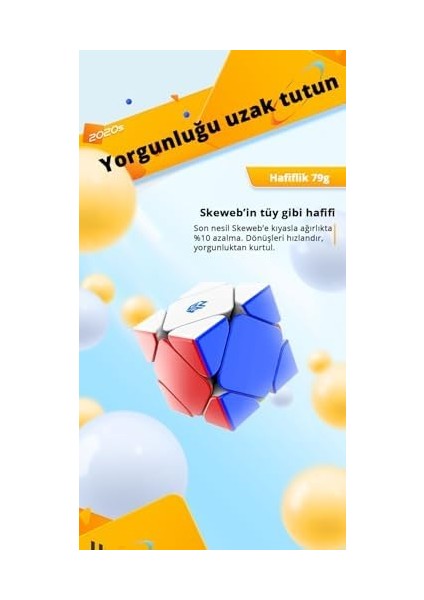 Gan Skewb Standard 8 Mıknatıs Hız Küpü Ges Pro 90° Köşe Kesme Tr Resmi Satıcısı modelleri