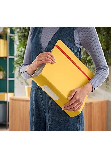 Klasör 180° Cosy, 500 Sayfa 82 mm Sırt Genişliği, Sarı, A4, Cosy-Serisi, 10380019