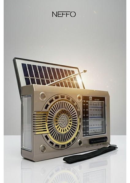 Taşınabilir Bluetooth Hoparlör - Güneş Enerjisi Şarj – Radyo, Usb, Tf Kart, Aux, LED Fenerli fiyatları