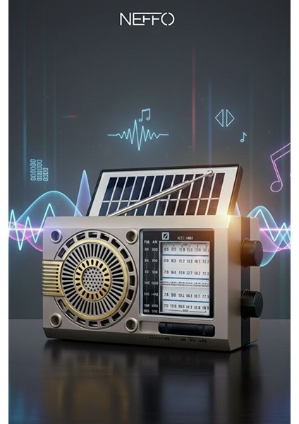 Taşınabilir Bluetooth Hoparlör - Güneş Enerjisi Şarj – Radyo, Usb, Tf Kart, Aux, LED Fenerli modelleri