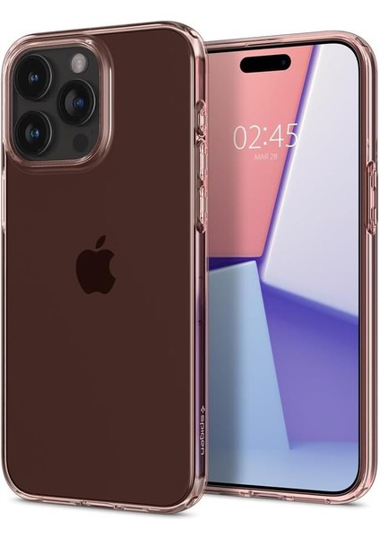 15 Pro Max Kılıf Crystal Rose Crystal - ACS06445