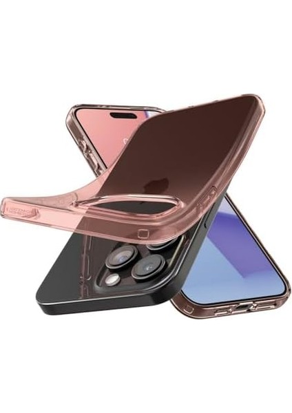 15 Pro Max Kılıf Crystal Rose Crystal - ACS06445 modelleri