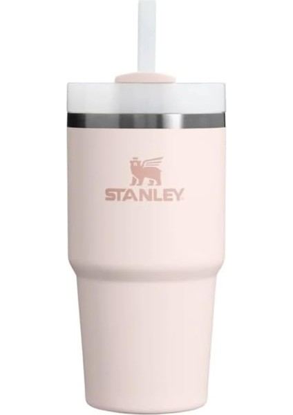 Pipetli Termos Bardak, Pembe Kuvars (Rose Quartz), 0.60 Litre