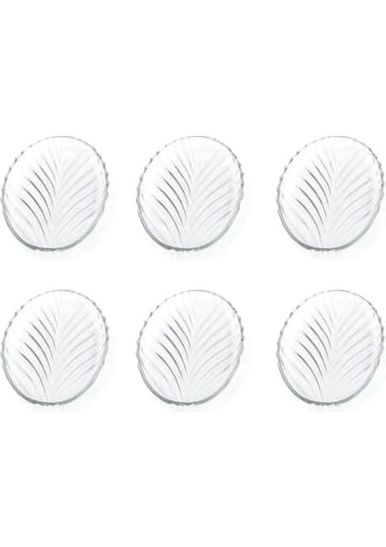 6’lı Oval Desenli Cam Kase Sunum Seti – Şık ve Dayanıklı Çerezlik, Tatlı Kasesi, Meze ve Ikramlık Sunum Tabakları fiyatları