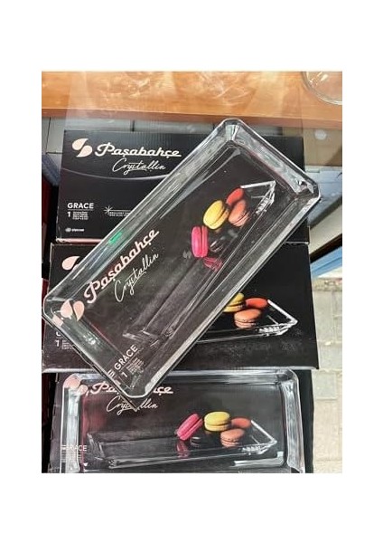 Kristalize Glamour Servis Tabağı 2 Li 86969865AYBABASTORE modelleri