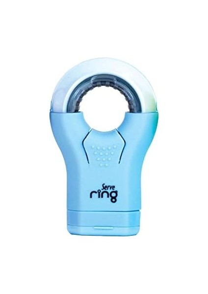 Ring Silgili Kalemtras Gok Mavi Tekli