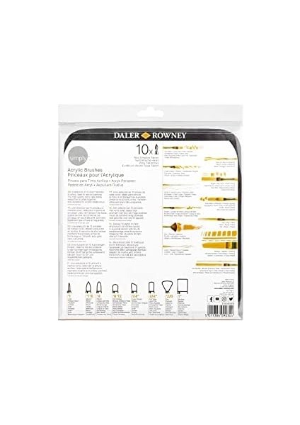 Rowney - Simply Akrilik Boya Çantali Firça Set (216929010) modelleri