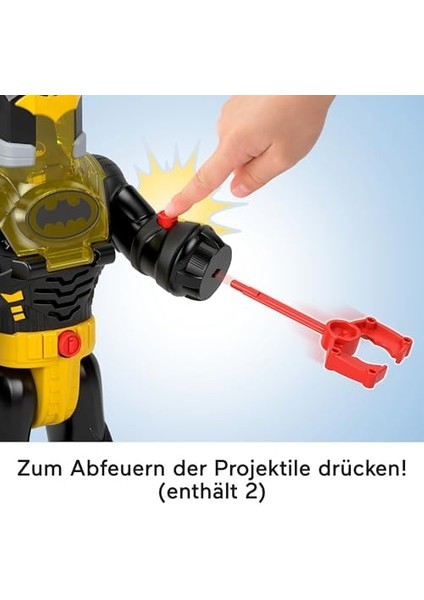 Imaginext Dc Super ™ ™ Insider ve Exo Kostümü Imaginext Dc Super Insider ve Exo Kostümü, Işıklı ve Sesli Siyah Robot, 6 Parça HYG31 modelleri