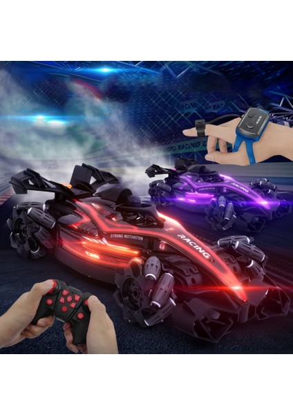 Uzaktan Kumandalı El Sensörlü LED Işıklı Buhar Atan 15 Km/h Yapan Drift Atan Formula 1 Yarış Arabası fırsatları