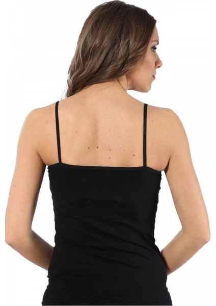 Moda Bayan Ip Askılı Atlet Siyah fırsatları