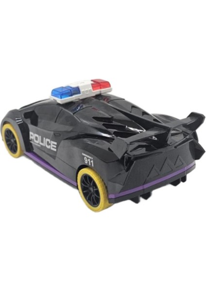 Uzaktan Kumandalı Full Fonksiyon Şarjlı Sesli Işıklı Oyuncak Spor Polis Arabası 25CM fiyatları