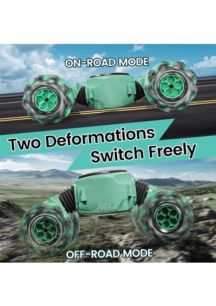 Şarjlı El Sensörlü Akrobat Araba 25CM - Bilekten Kontrollü Uzaktan Kumandalı Full Fonksiyon Araba