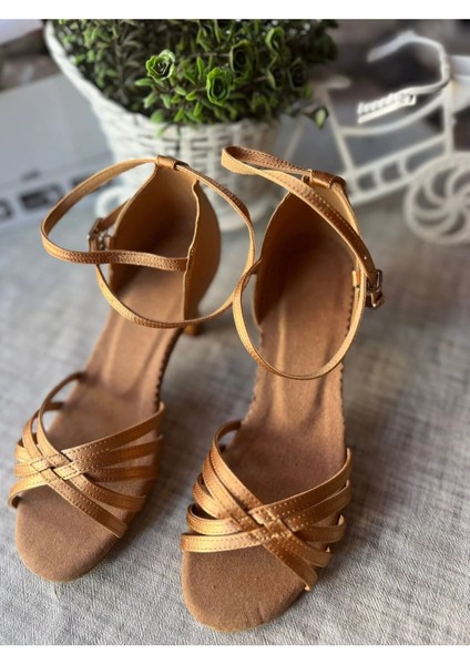Saten Bantlı 6 cm Topuklu Salsa , Bacata, Dans ve Abiye Ayakkabısı fiyatları