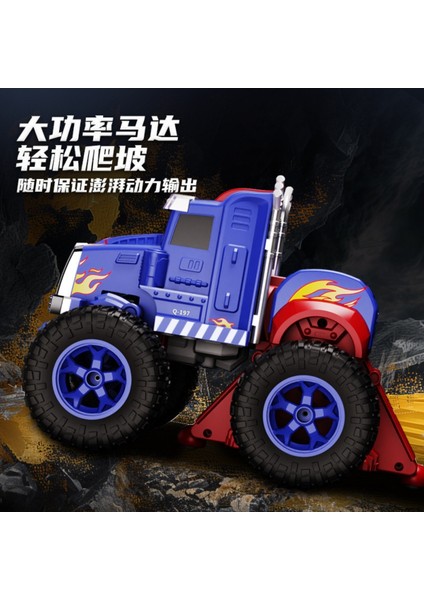 Uzaktan Kumandalı Şarjlı Işıklı Yüksek Hızlı Robota Dönüşen Transformers Optimus Prime Araba 19CM fırsatları