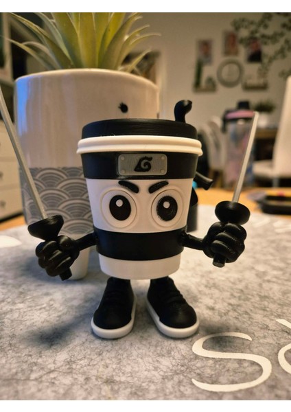 Cappuccino Assassino Brainrot Eklemli Figür Oyuncak