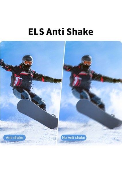 5K Ultra Hd Aksiyon Kamerası Ultra Stabil Çekim, Anti-Shake Teknolojisi Wifi Yüz Izleme Vlogging Kamera